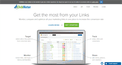 Desktop Screenshot of clickmeter.com
