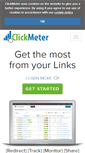 Mobile Screenshot of clickmeter.com