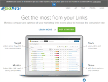 Tablet Screenshot of clickmeter.com